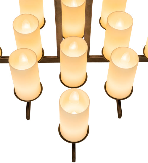 36" Wide Dante 12 Light Chandelier