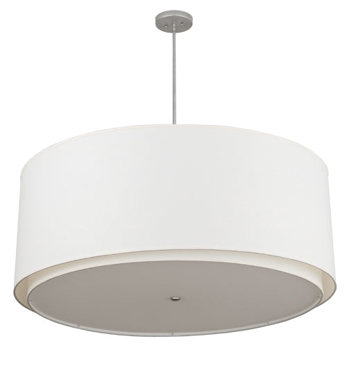 48"W Cilindro Textrene 2 Tier Pendant