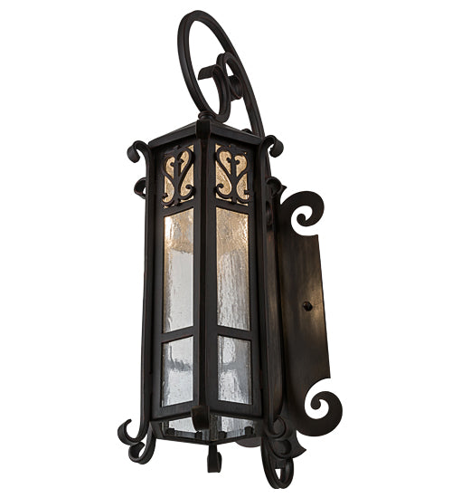 9"W Caprice Lantern Wall Sconce