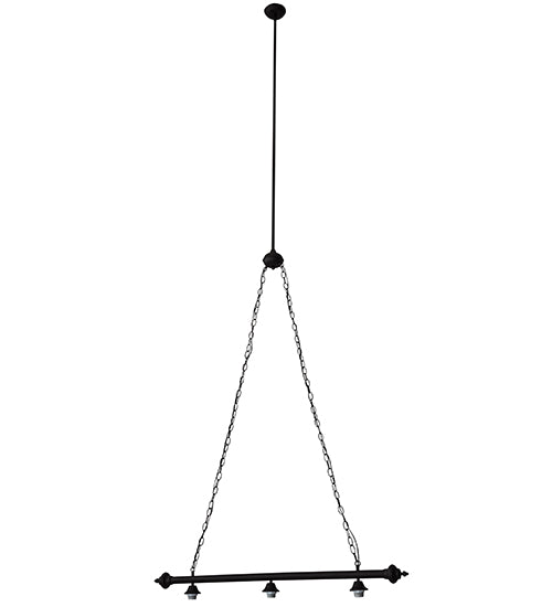 47" Long Nuevo Mission 3 Light Island Pendant