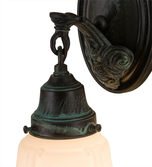 5" Wide Revival Garland Wall Sconce