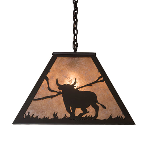 48" Long Rustlers Oblong Pendant