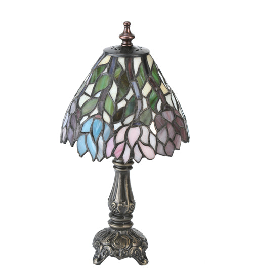 13" High Wisteria Mini Lamp