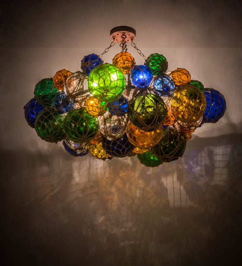 56"W Bijoux Colores Chandelier