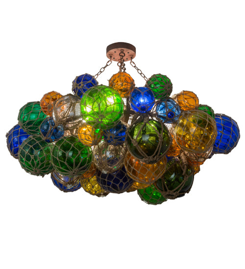 56"W Bijoux Colores Chandelier