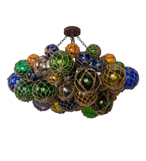 56"W Bijoux Colores Chandelier