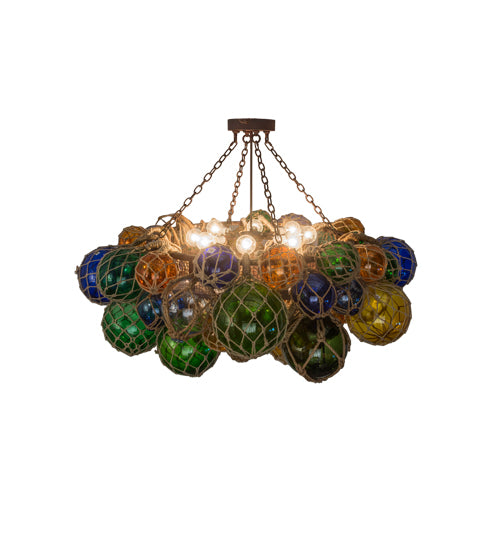 56"W Bijoux Colores Chandelier