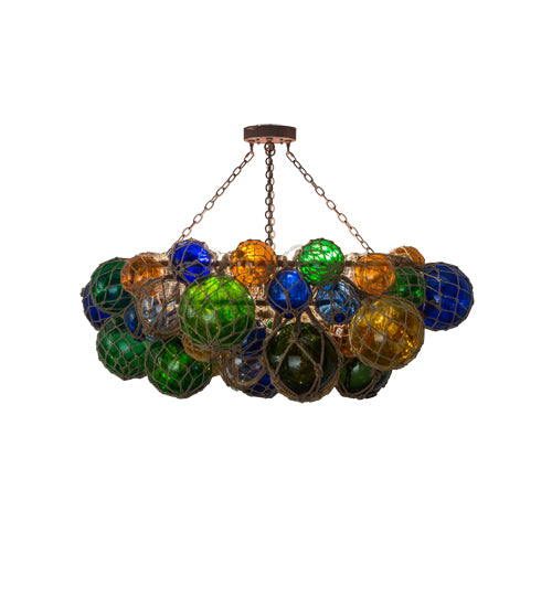 56"W Bijoux Colores Chandelier