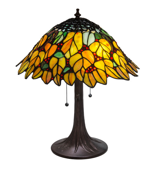 18"H Follaje Table Lamp