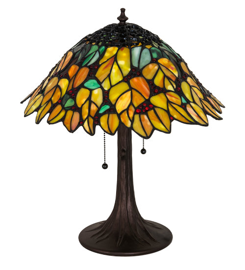 18"H Follaje Table Lamp