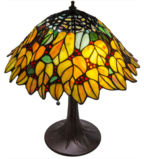 18"H Follaje Table Lamp