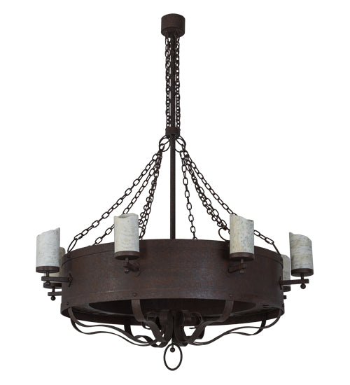 54"W Parnella 24 Lt Chandelier