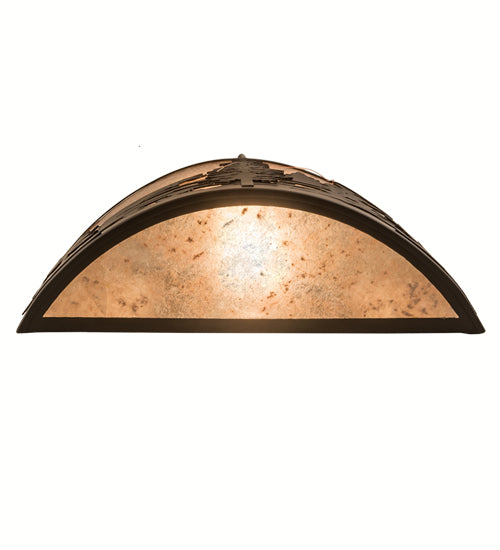 16"W Fly Fishing Creek Wall Sconce