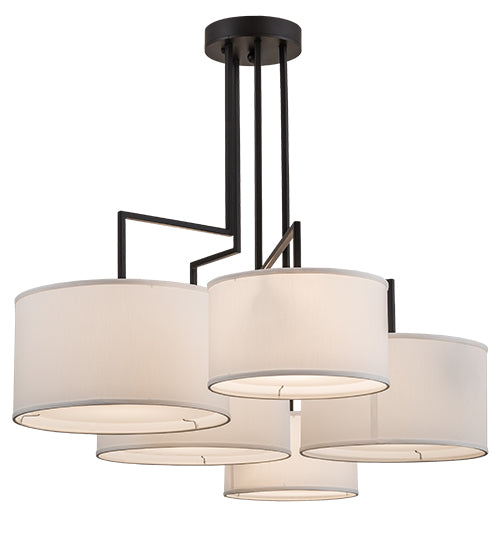 58"L Cilindro Sprawl Oblong Pendant