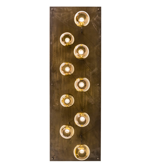 54"L Raquel 9 Lt Cascading Pendant