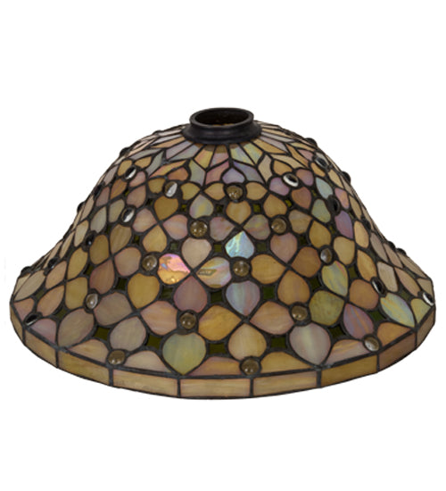 14" Wide Diamond & Jewel Shade