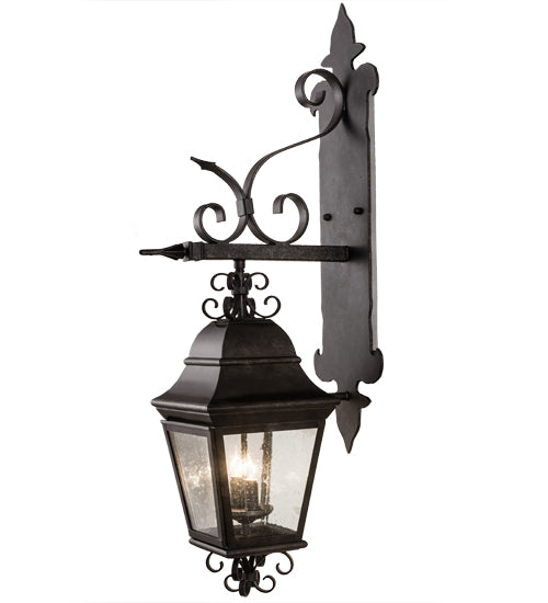 9" Wide Monaco Lantern Wall Sconce