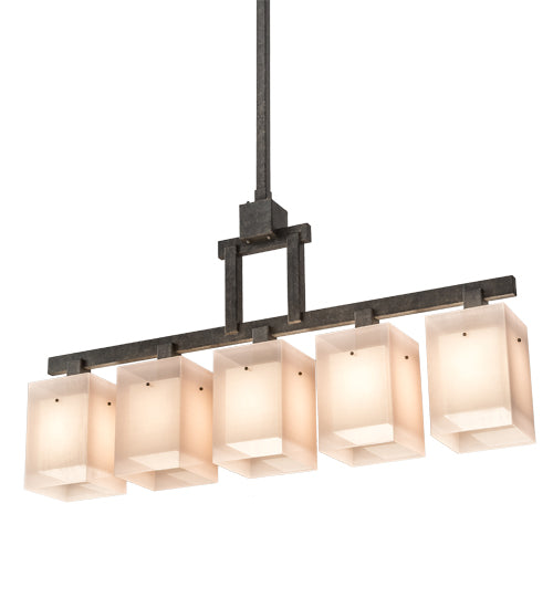 55"L Metro Quadrato 5 Lt Pendant