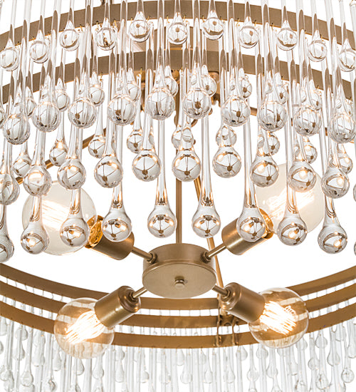 35"W Corsica Chandelier