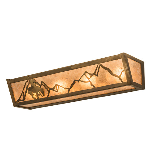 24" Wide Trails End Vanity Light