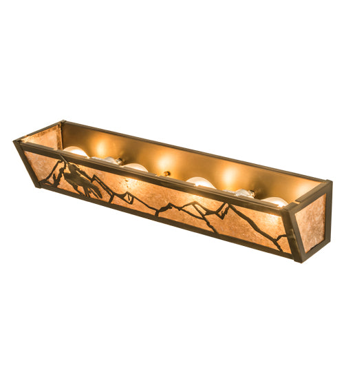 24" Wide Trails End Vanity Light