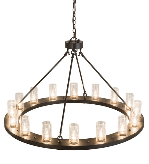 48"W Loxley 16 Lt Chandelier