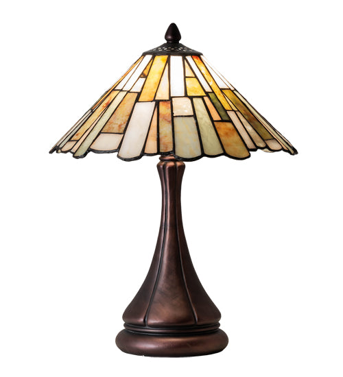 17" High Delta Jadestone Accent Lamp