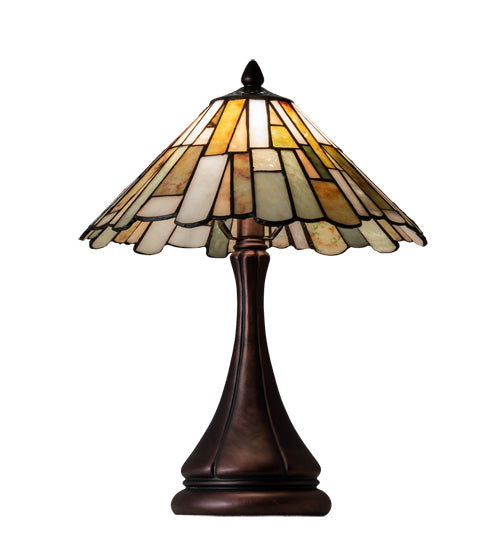 17" High Delta Jadestone Accent Lamp