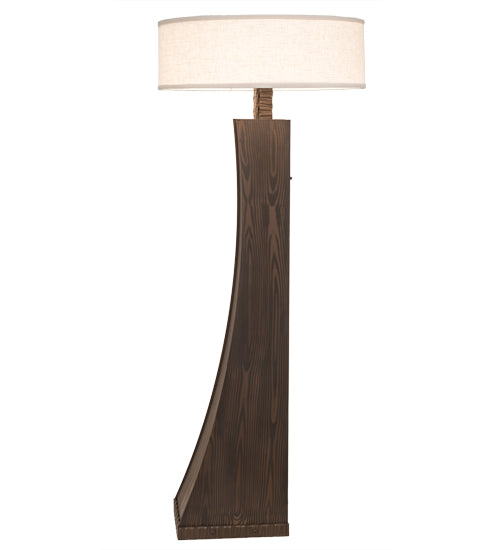 48" High Sophia Crinkle Floor Lamp