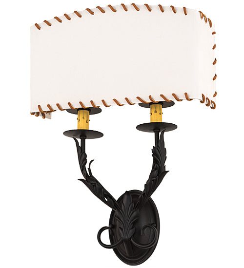 15" Wide Ranchero Wall Sconce