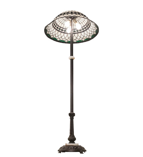 62" High Tiffany Roman Floor Lamp