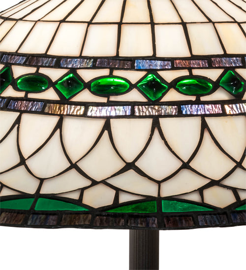 62" High Tiffany Roman Floor Lamp