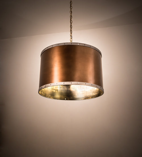 26" Wide Cilindro Hanover Pendant