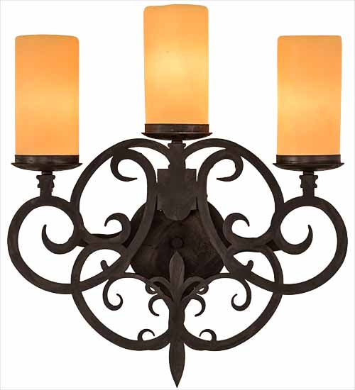 16.5" Wide Ashley Wall Sconce