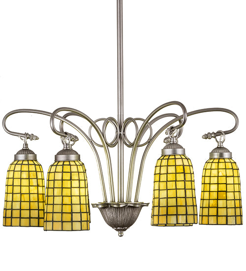 26" Wide Terra Verde 6 Light Chandelier