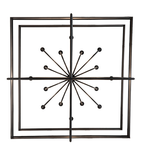 84" Square Aldari 16 Light Chandelier