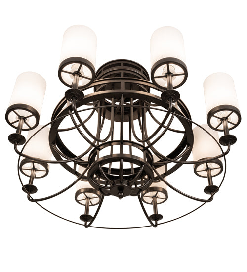 46" Wide Saxony 8 Light Chandelier