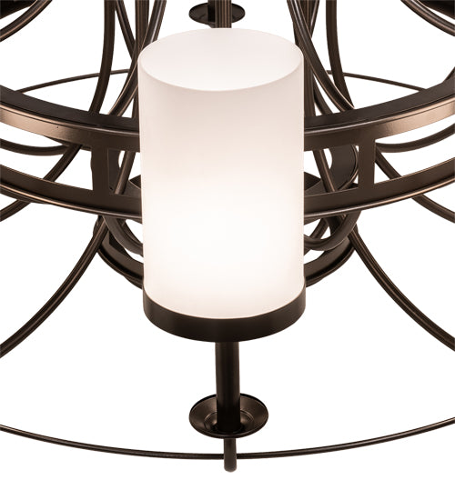 46" Wide Saxony 8 Light Chandelier