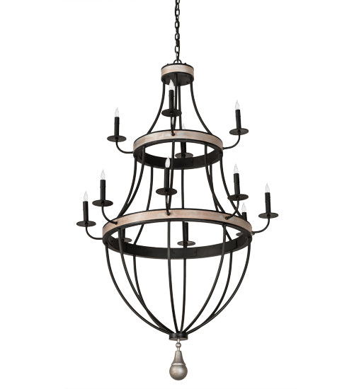 36" Wide Georgetown Chandelier