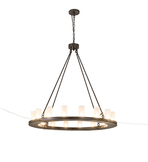 48"W Loxley 16 Lt Chandelier