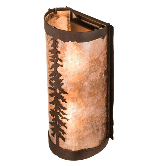 5" Wide Tall Pines Wall Sconce