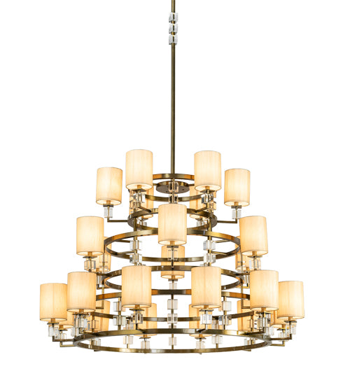 60" Wide Montecito Ritz 24 Light Chandelier