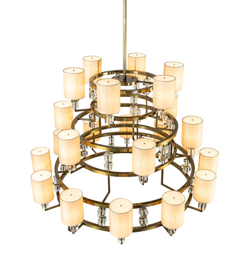 60" Wide Montecito Ritz 24 Light Chandelier