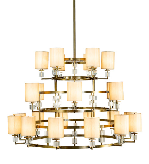 60" Wide Montecito Ritz 24 Light Chandelier