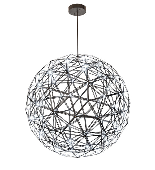 44"Wide Geosphere 92 Light Pendant