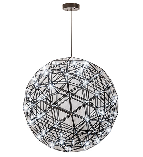 44"Wide Geosphere 92 Light Pendant