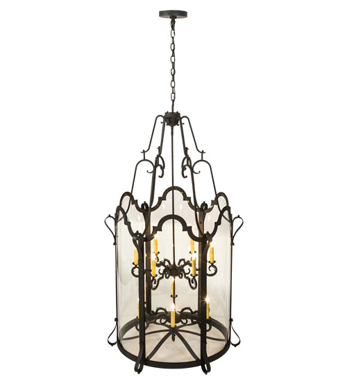 33"W Dubrek 12 Lt Foyer Lantern