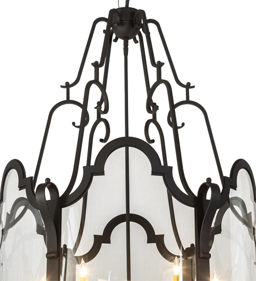 33"W Dubrek 12 Lt Foyer Lantern