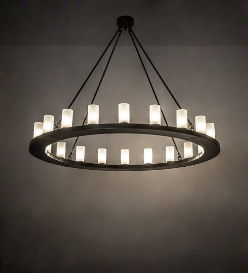 60" Wide Loxley 20 Light Chandelier