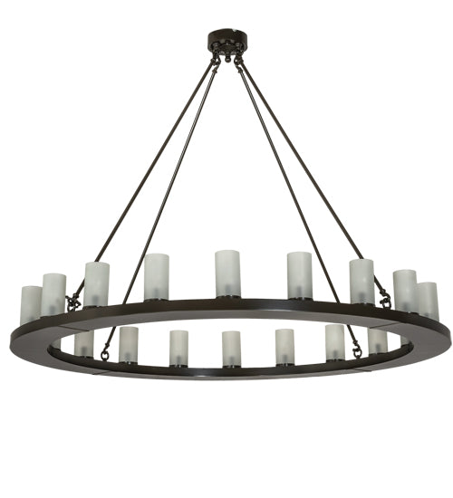 60" Wide Loxley 20 Light Chandelier